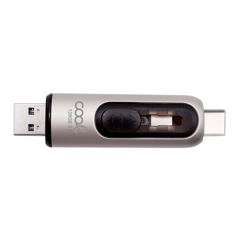 Pen Drive x USB 128 GB 3.0 COOL Tipo-C / USB (2 en 1)