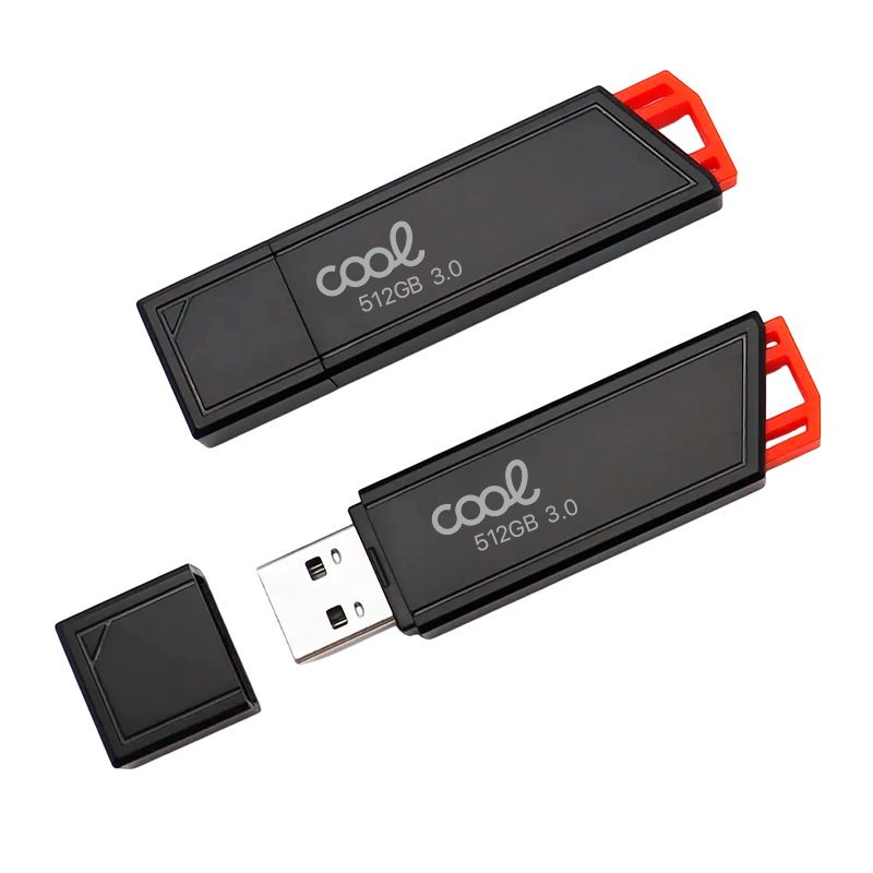 Pen Drive x USB 512 GB 3.0 COOL Lancer Rojo