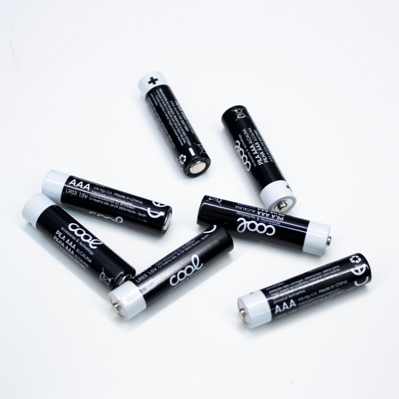 Pilas Alcalinas AAA LR03 COOL (Pack 8 uds)