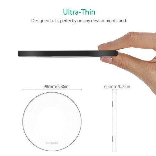Carregador Sem Fios Dragon W9 30W — Ultra Fino USB-C