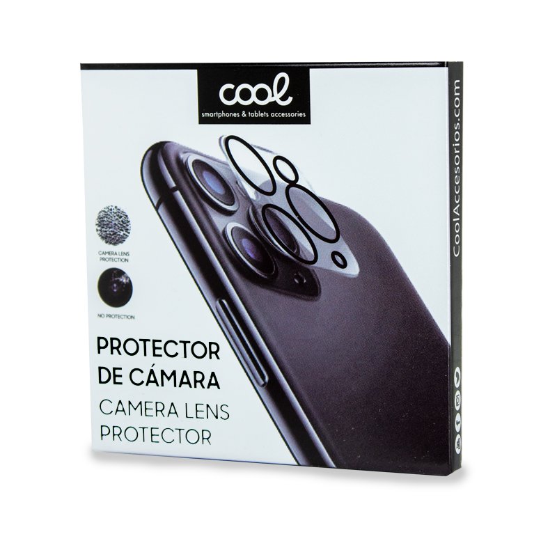 Protector Cristal Templado COOL para Cámara de iPhone 17 Pro Max
