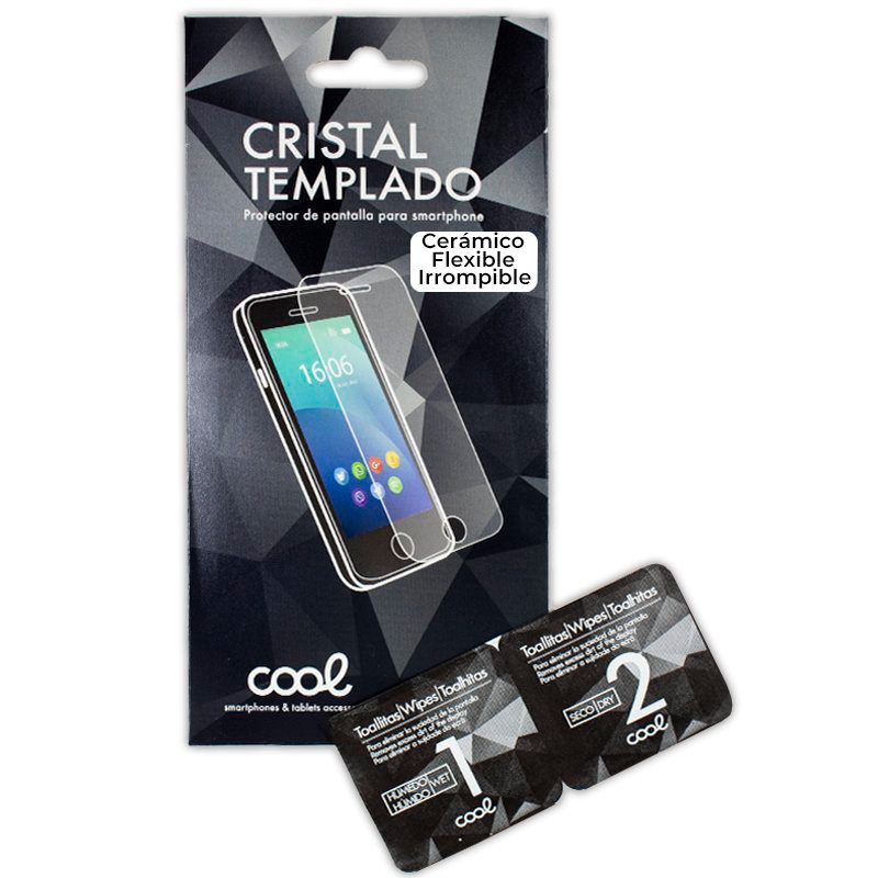 Protector Pantalla Cerámico Flexible COOL para iPhone 16 Pro / 17