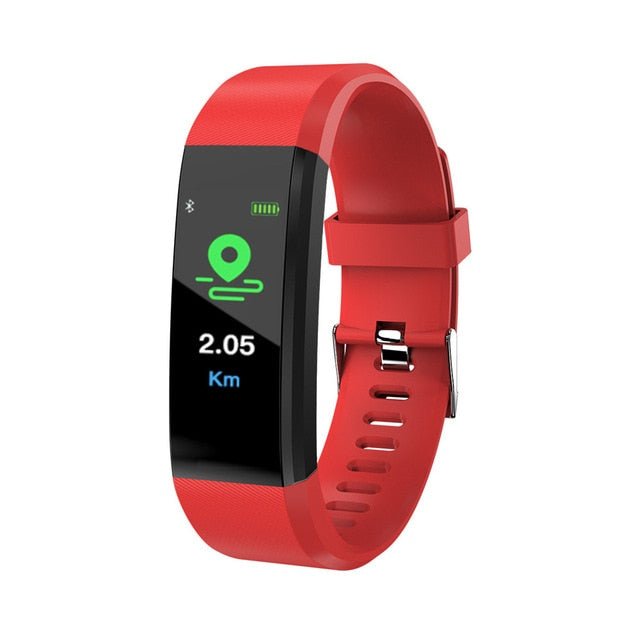 Pulseira Inteligente 115 Plus | Monitor Cardíaco, Fitness e À Prova de Água - Telejacob Shop