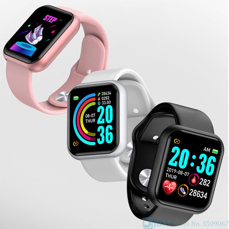 Pulseira Inteligente Fitness | Monitor Cardíaco, Pressão Arterial e Sono | Bluetooth 4.0 - Telejacob Shop