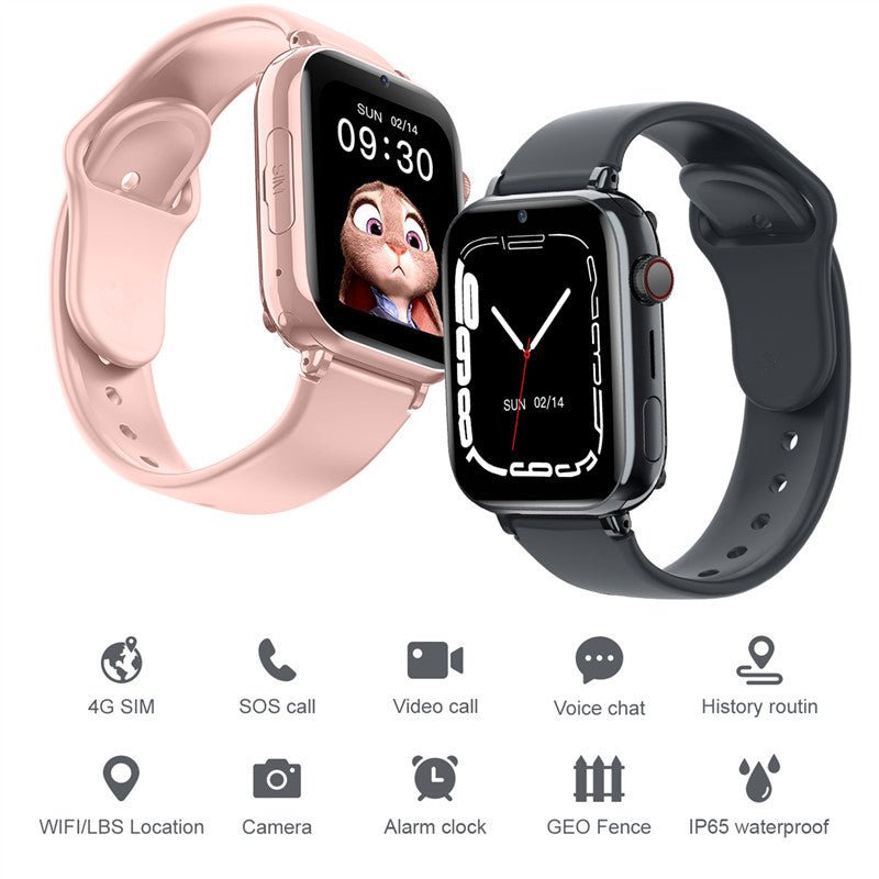 Smartwatch 4G para Crianças – Ecrã Grande 1,85”, À Prova de Água e Localização GPS - Telejacob Shop