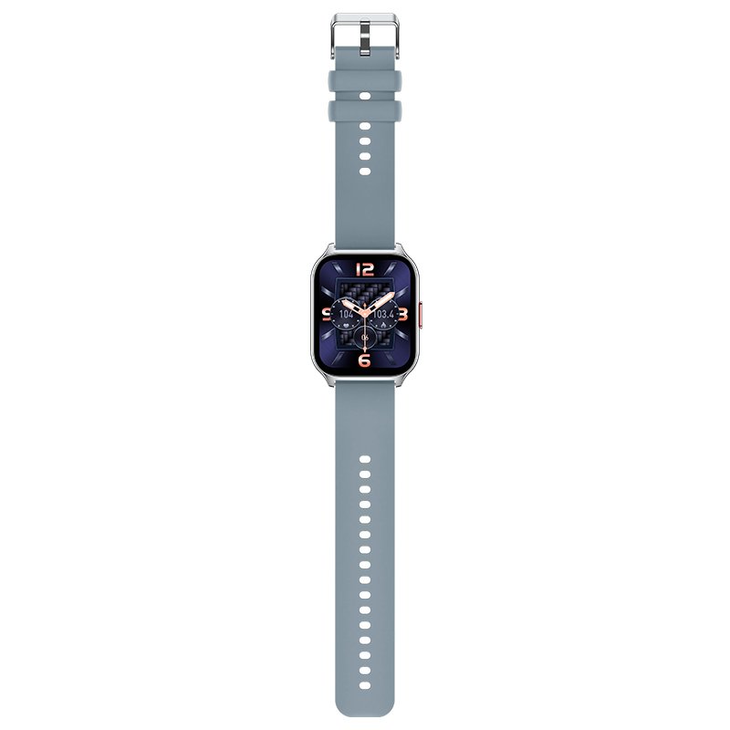 Smartwatch COOL Nova Silicona Gris (Llamadas, Salud, Deporte)