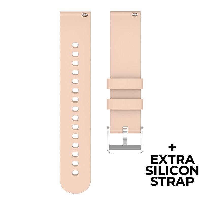 Smartwatch COOL Ultrathin + 2 Correas (Amoled, Llamadas, Ultrafino) Rosa