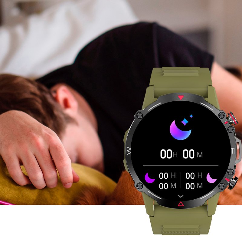 Smartwatch Pantalla Amoled COOL Adventure Silicona Gris (Llamadas, Salud...)