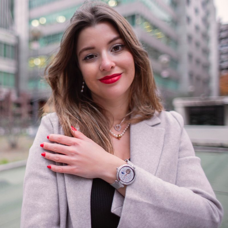 Smartwatch Pantalla Amoled COOL Mónaco + 2 Correas (Llamadas, Salud) Plateado